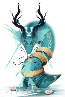 Enter the Pool of Your Mind. Art by Azrielyn (me) character belongs to albluu