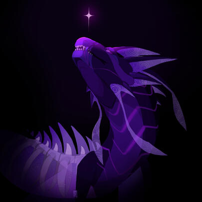 A Star's Echo. Art by Azrielyn (me) character belongs to fluffydragon101