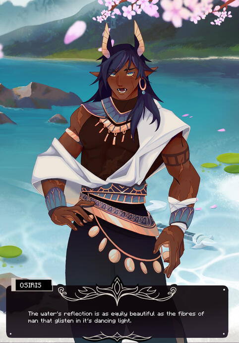 Osiris. Art and character design by Azrielyn (me) Osiris. Art and character design by Azrielyn (me)